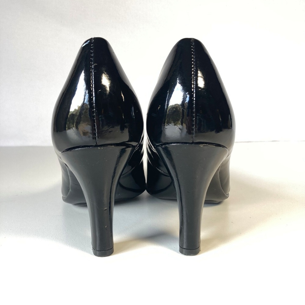 Eurosoft Sofft Anabelle Patent Leather Pumps Chunky Career Comfort Heels Women 9 - Picture 5 of 10
